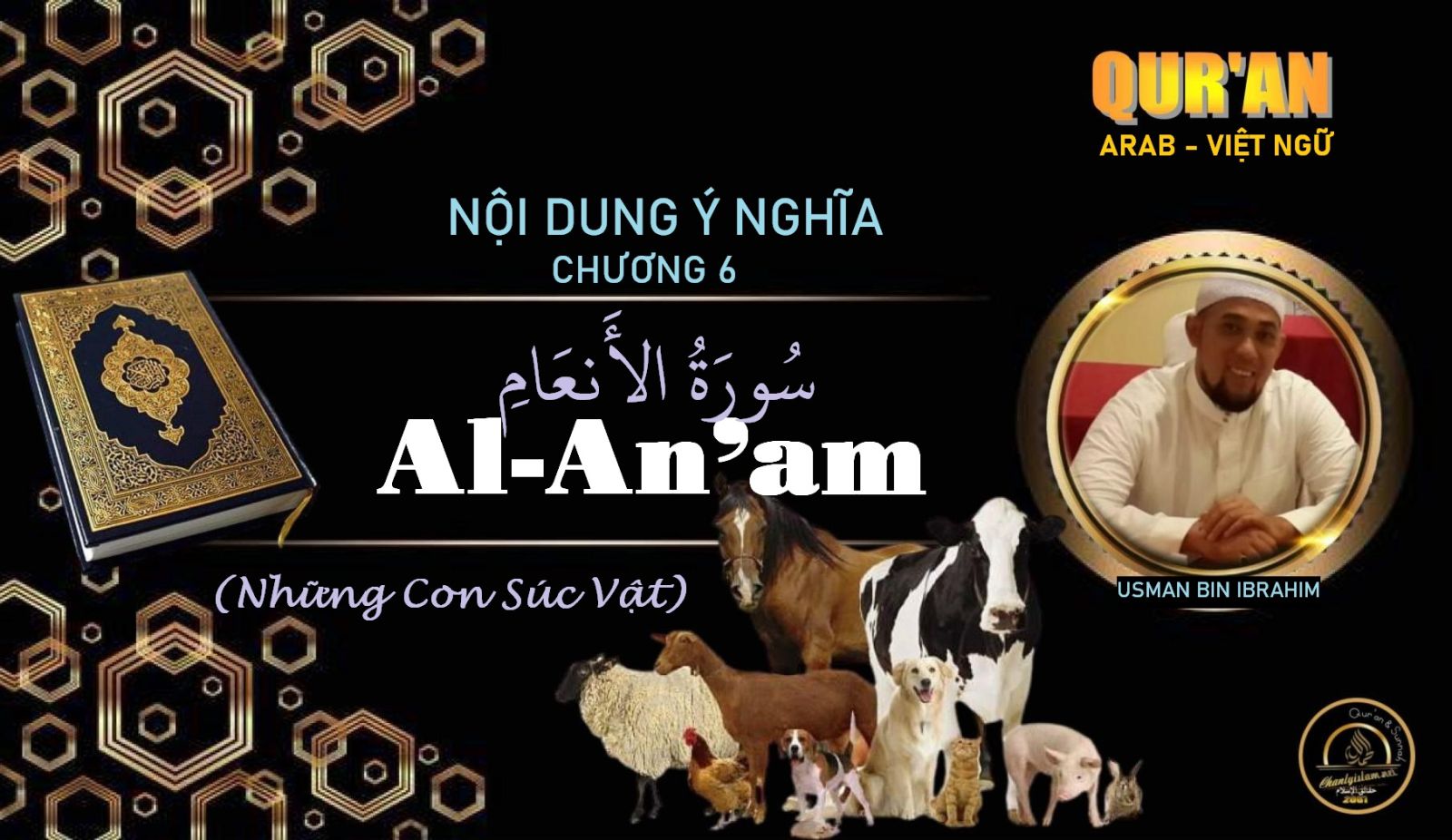 CLIPS VIDEO QUR'AN VIỆT NGỮ - CHƯƠNG 6 AL AN'ĂM (NHỮNG CON SÚC VẬT)